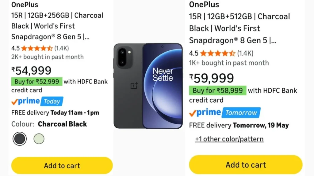 OnePlus 15R Price Hike
