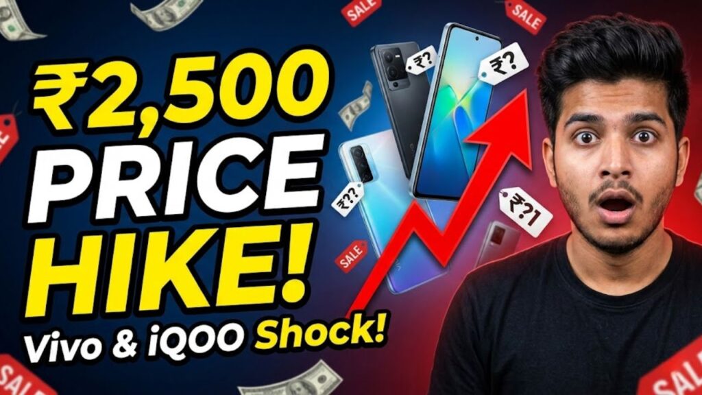 Vivo and iQOO Price Hike in India, Vivo T4 and iQOO Z10 Series Get Up to ₹2,500 Costlier From March 1